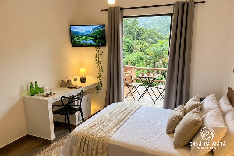 Suíte na Montanha com piscina a 1km do Parque